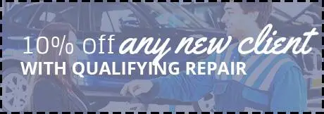 10% off any new client with qualifying repair